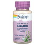 Solaray, Vital Extracts, комбу, 30 растительных капсул