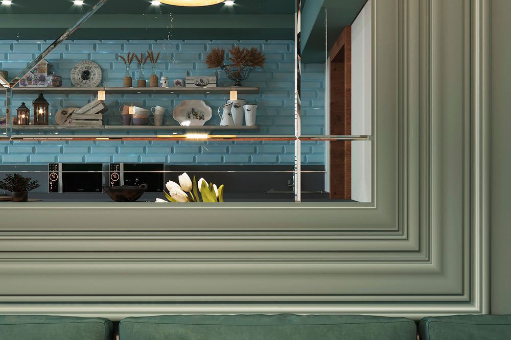 Молдинг Ecopolymer, 45x20 мм