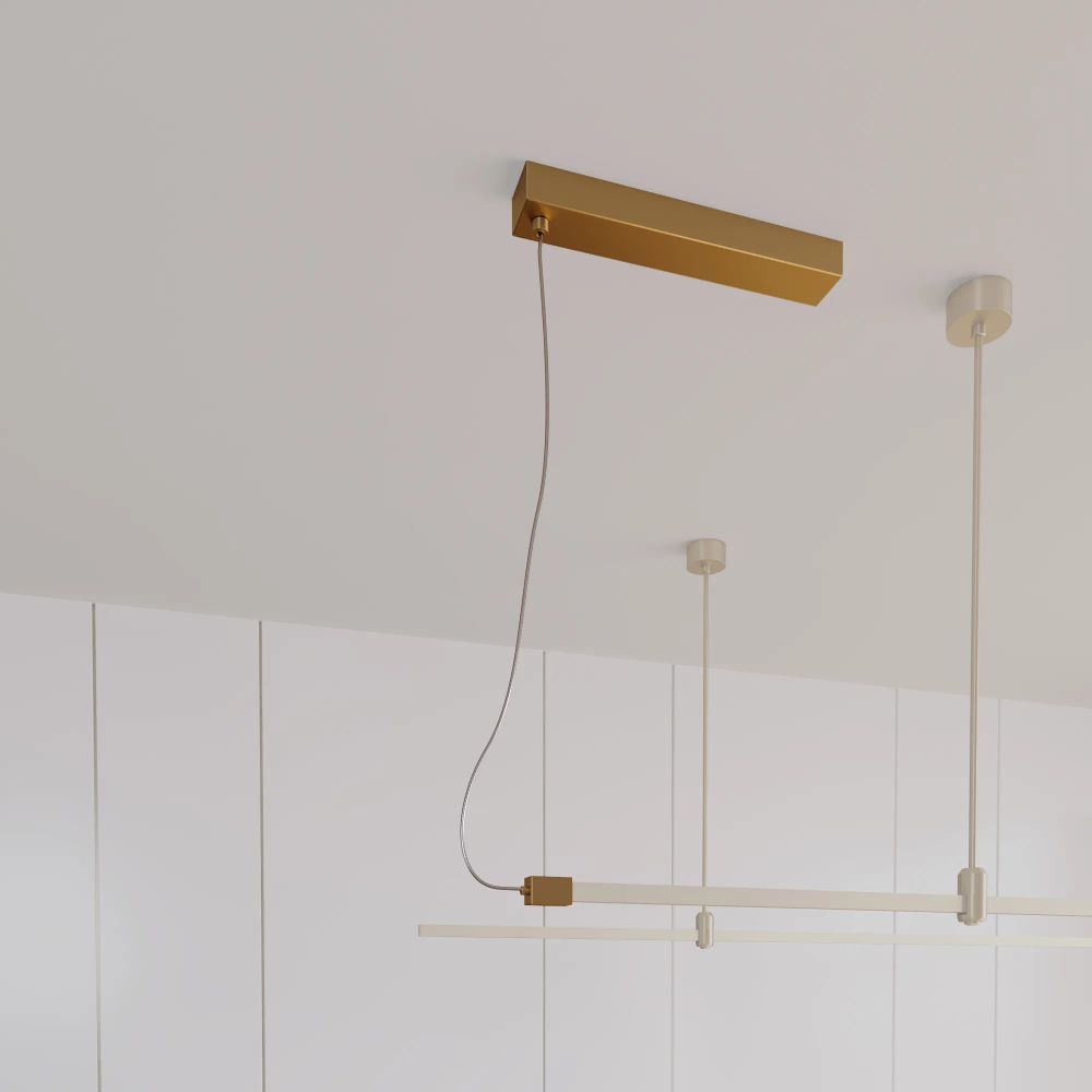 Потолочный короб ART-APRIORI-POWER-BOX-SIDE-L5000 (GD) (Arlight, IP20 Металл, 3 года) 049339