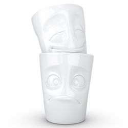 Набор кружек Cheery & Baffled, 350 мл, белый, 2 шт.