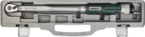 Ключ динамометрический со шкалой, точность +/- 4%, 3/8″, 20 - 100 Нм, KRAFTOOL 64053-100