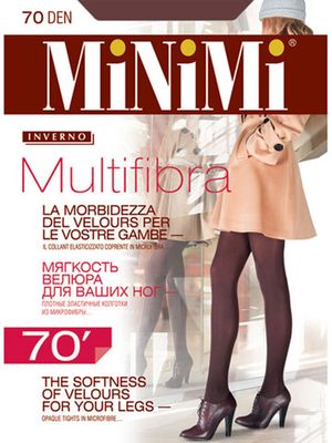 Женские колготки Multifibra 70 XXL Minimi