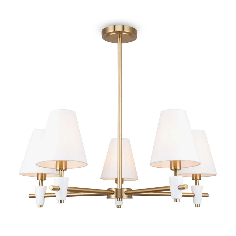 Люстра на штанге Freya PIETRA FR5371CL-05BS