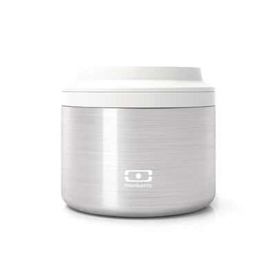 Контейнер для еды mb element s серебро