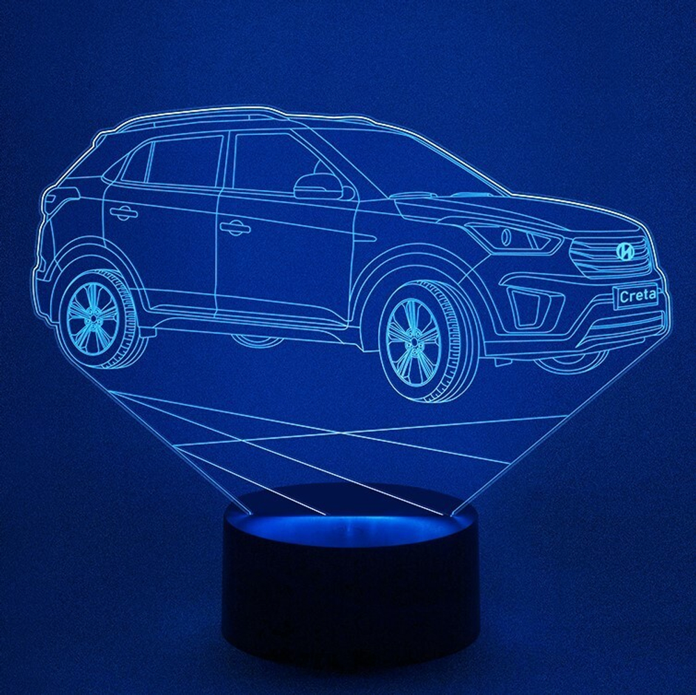 Светильник "Автомобиль Hyundai Creta"
