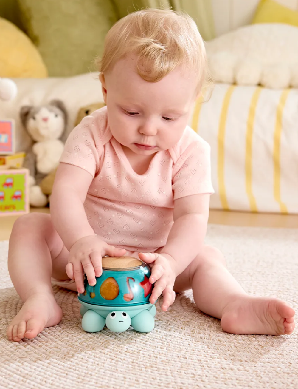 Детская развивающая музыкальная игрушка Черепашка, серия "Малышам"