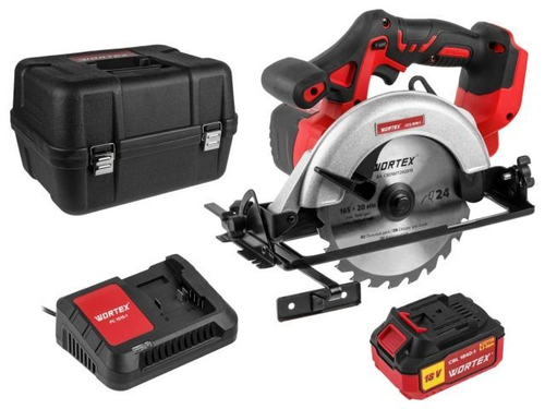 Аккумуляторная циркулярная пила WORTEX CCS 1816-1 0329349