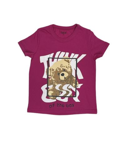 016_БК24 Футболка кор.рукав д/д, фуксия