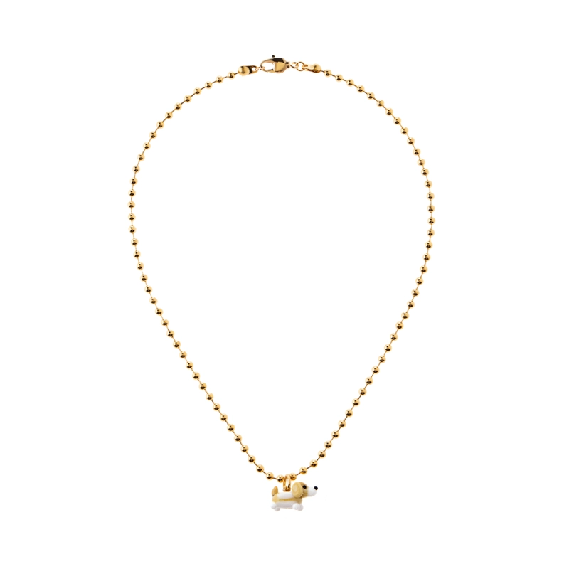 Колье Мой Любимый Пушистик на Цепочке – Бигль