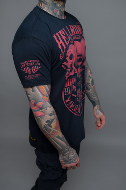 Футболка темно-синяя Yakuza Premium 3806