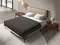 Кровать 7194 из экокожи цвета норки 180 х 200 см