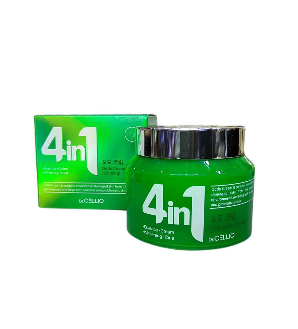 Успокаивающий крем с центеллой Dr. CELLIO G50 4 in 1 Dodo Cream (Cica) (70 мл)