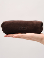 Замшевая косметичка DBR 15-11 темно-коричневый