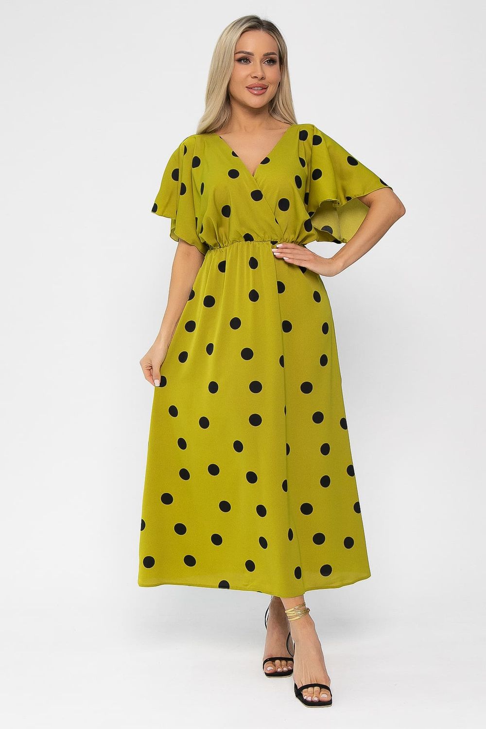 Платье Летнее настроение (лайм) П15468-7М LT Collection