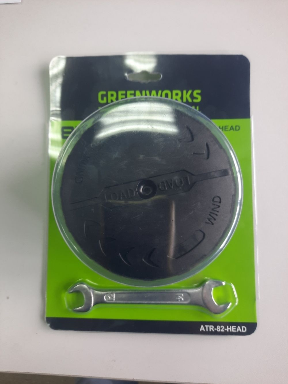 Головка триммерная с леской в сборе для триммеров Greenworks 82V, (2949907)