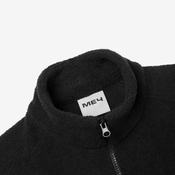 Толстовка Fleece ZIP черная - фото 6