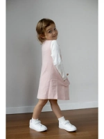 Костюм для девочки, лонгслив и сарафан