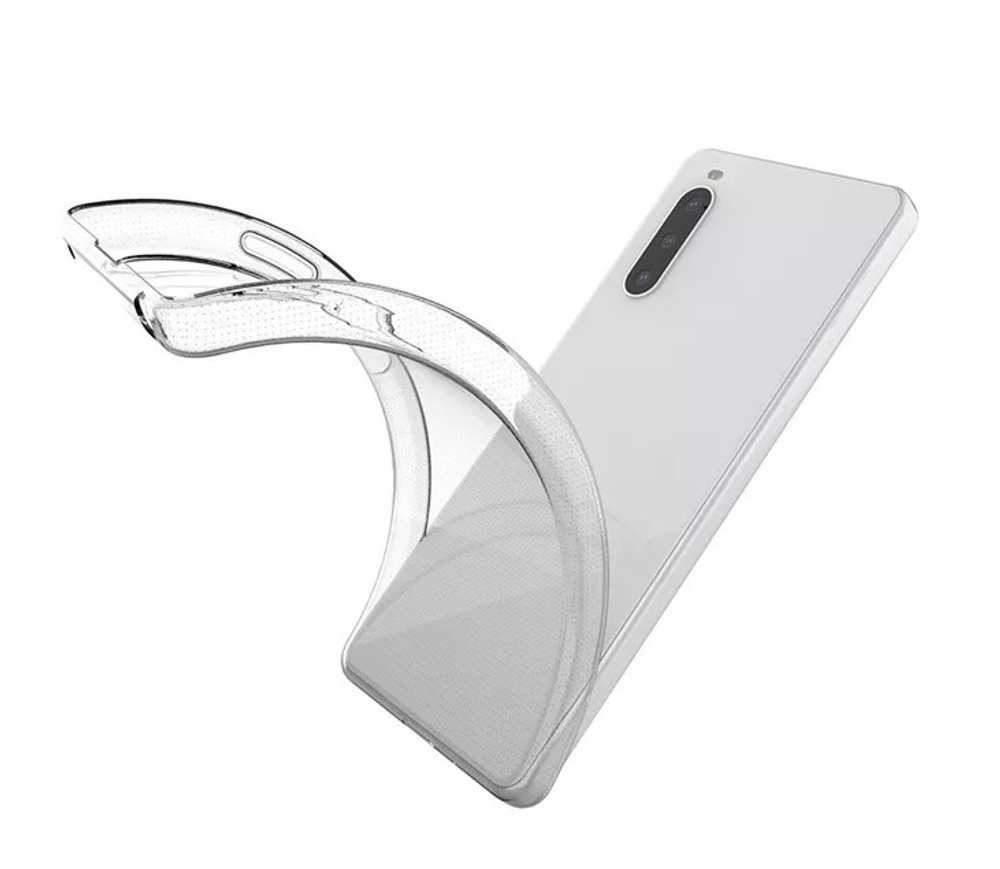 Тонкий силиконовый чехол для Sony Xperia 10 IV, Mark 4 с 2022 года, серия Ultra Clear от Caseport