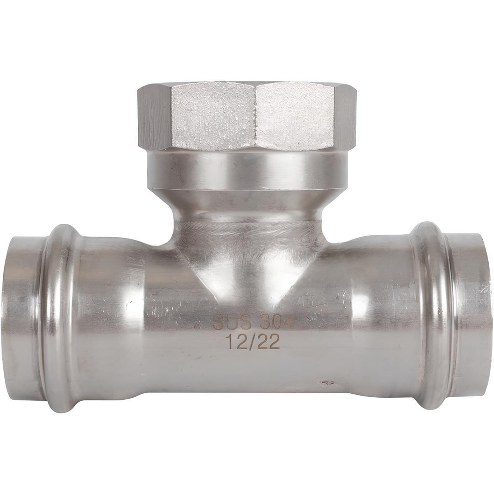 ROMMER Тройник с ВР 35x1 1/4" из нержавеющей стали прессовой
