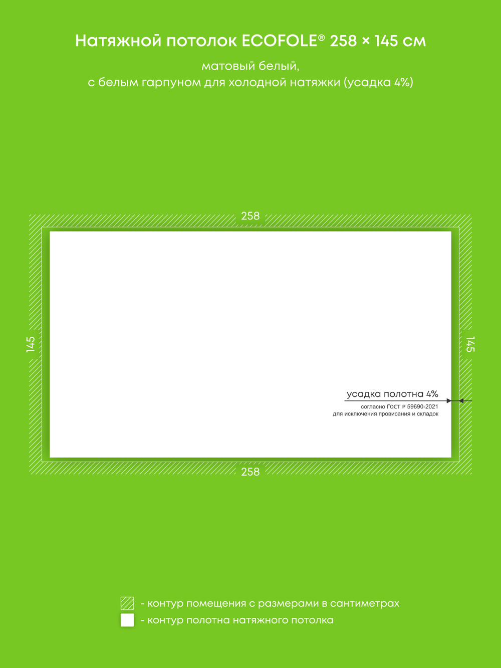 Натяжные потолки 3.7 м2, 5.3 м2, 3.3 м2