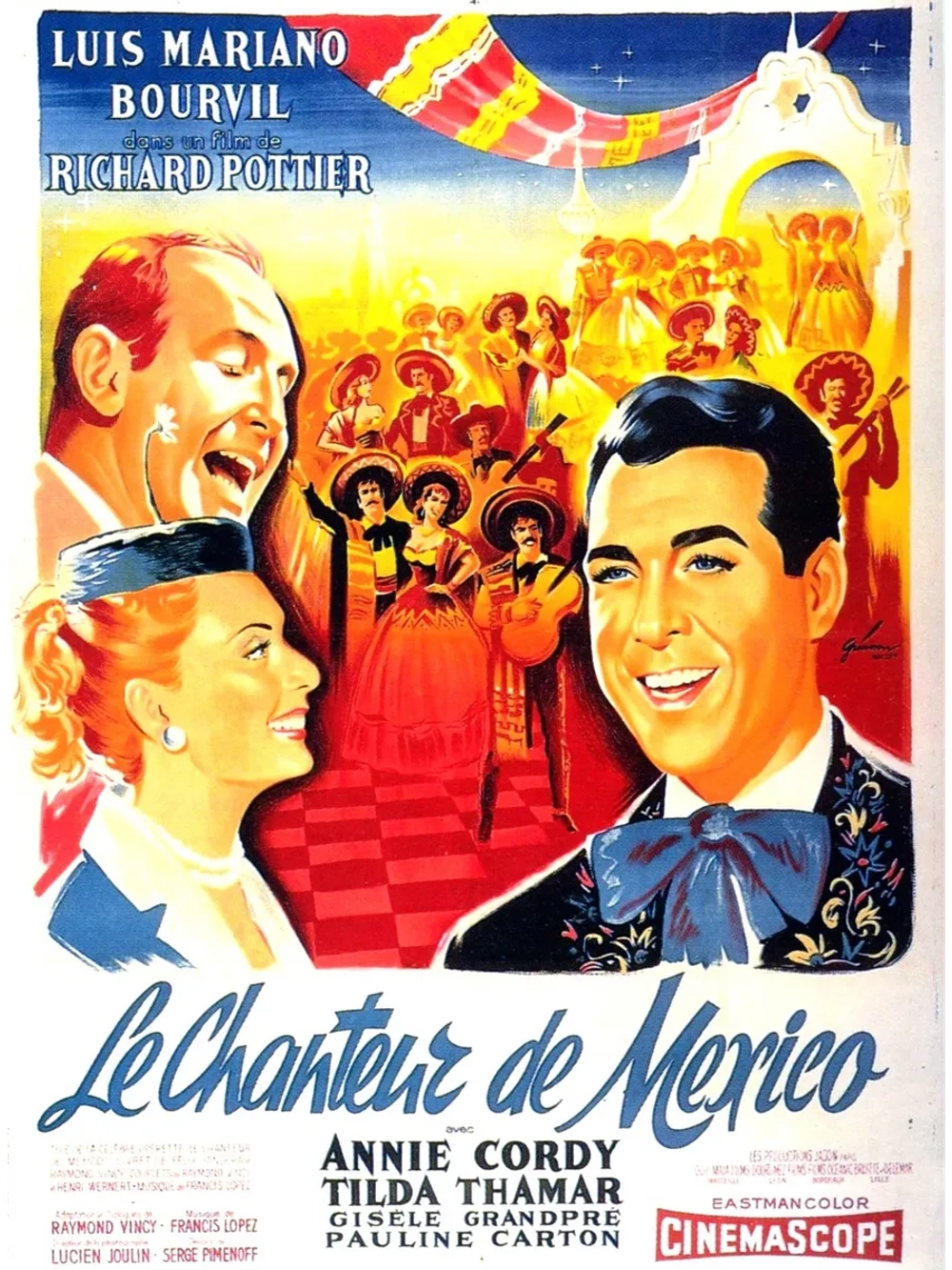 Певец Мехико (1956) (DVD-R)