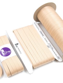 126 640/10 ОПТ Бретель Lauma Fabrics, 10 мм, телесный 126