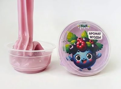 Слайм ягодный 70гр. (Стекло)