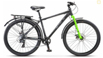 Велосипед 27.5" Stels Navigator-700 Курьер MD Z010 (2024) р.17.5" Черный