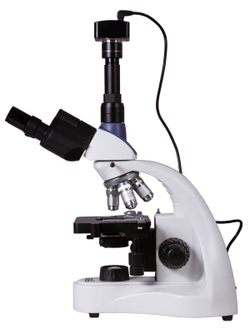 Микроскоп цифровой Levenhuk MED D10T, тринокулярный