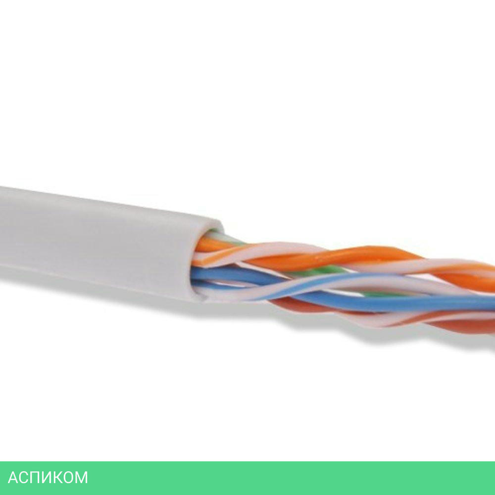 Кабель информационный ITK LC1-C604-121 305 м серый