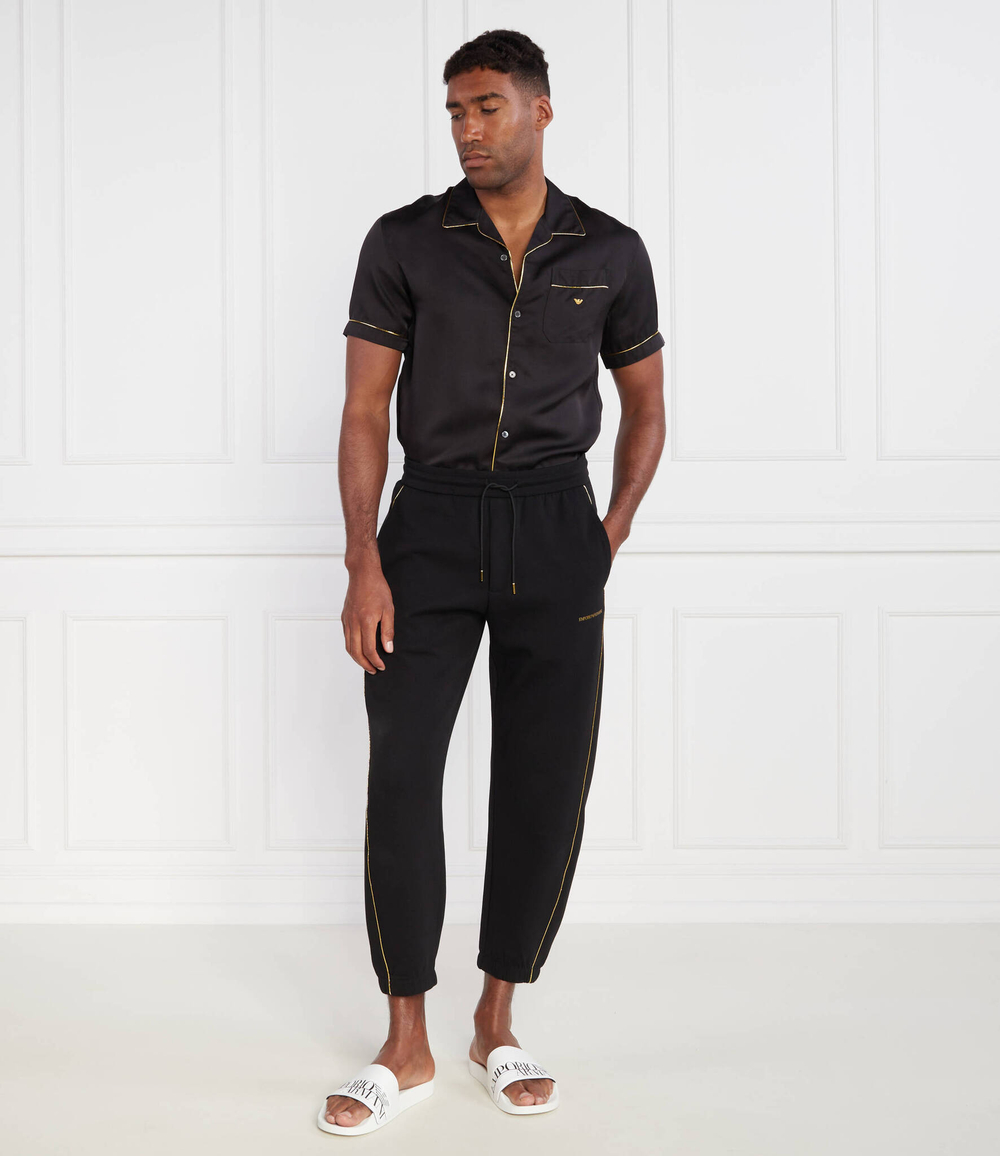 Спортивные штаны Emporio Armani - черный(3R1PV0 1JHSZ)