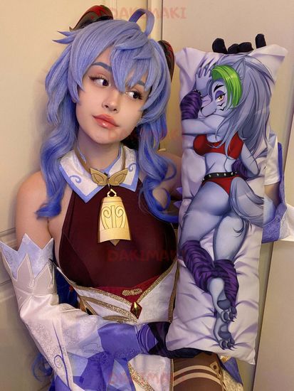 Мини дакимакура Роксана Рокси из ФНАФ Пять ночей с Фредди арт. M0846, 60х20 см