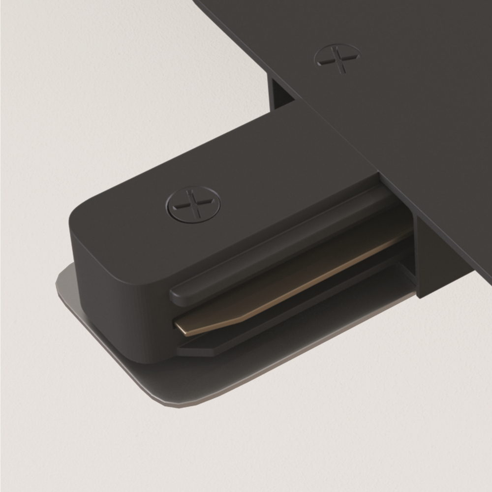 Соединитель "L"-образный для  встраиваемого однофазного шинопровода  Maytoni Technical TRA002CL-11B черный