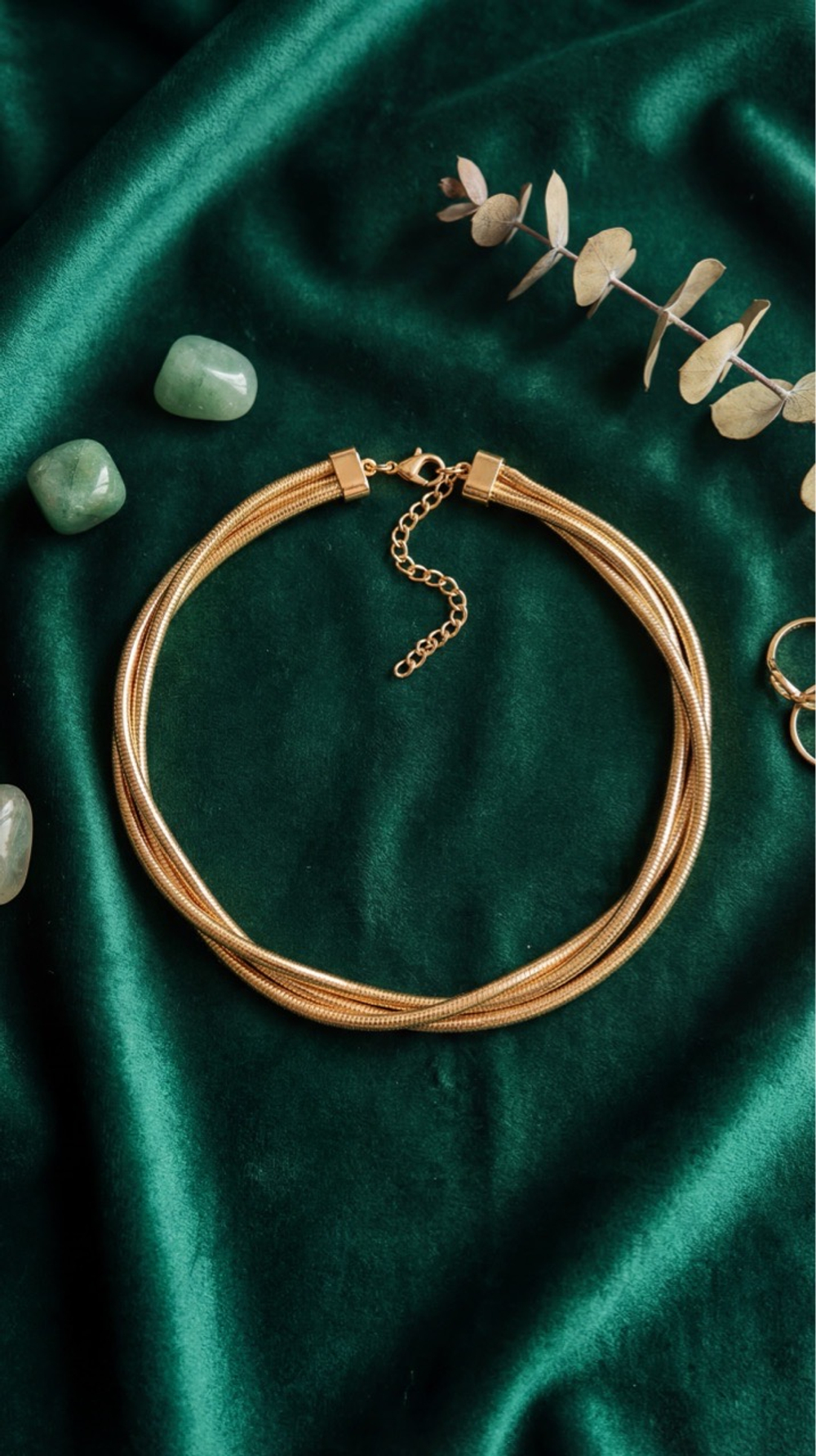 Колье монохром