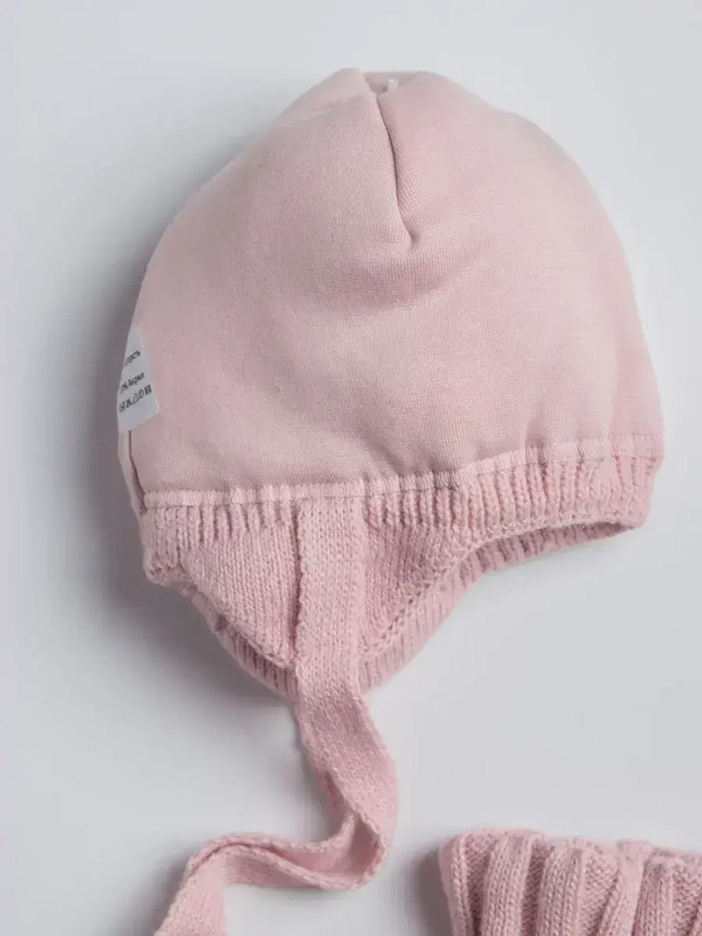 Зимняя шапка для девочки и снуд