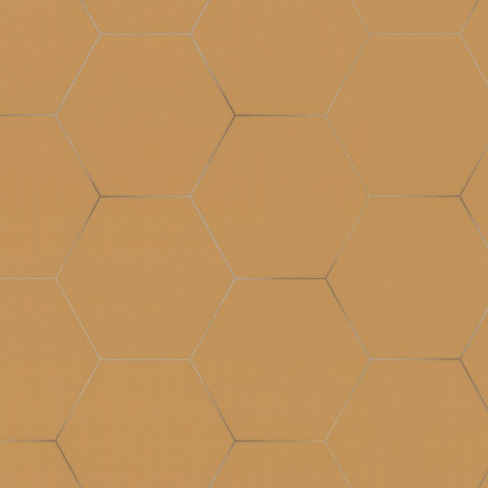 Обои виниловые TC72088-33 PALITRA TREND Hexagon Top Velvet, геометрия, размер 1,06х10 м