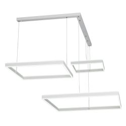 Citilux Дуэт CL719K310 LED Люстра подвесная с пультом Белая