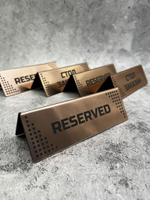 Табличка стол заказан настольная Reserved 5 штук