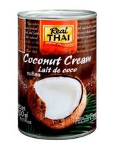 REAL THAI Кокосовые сливки, 400 мл, 3 шт