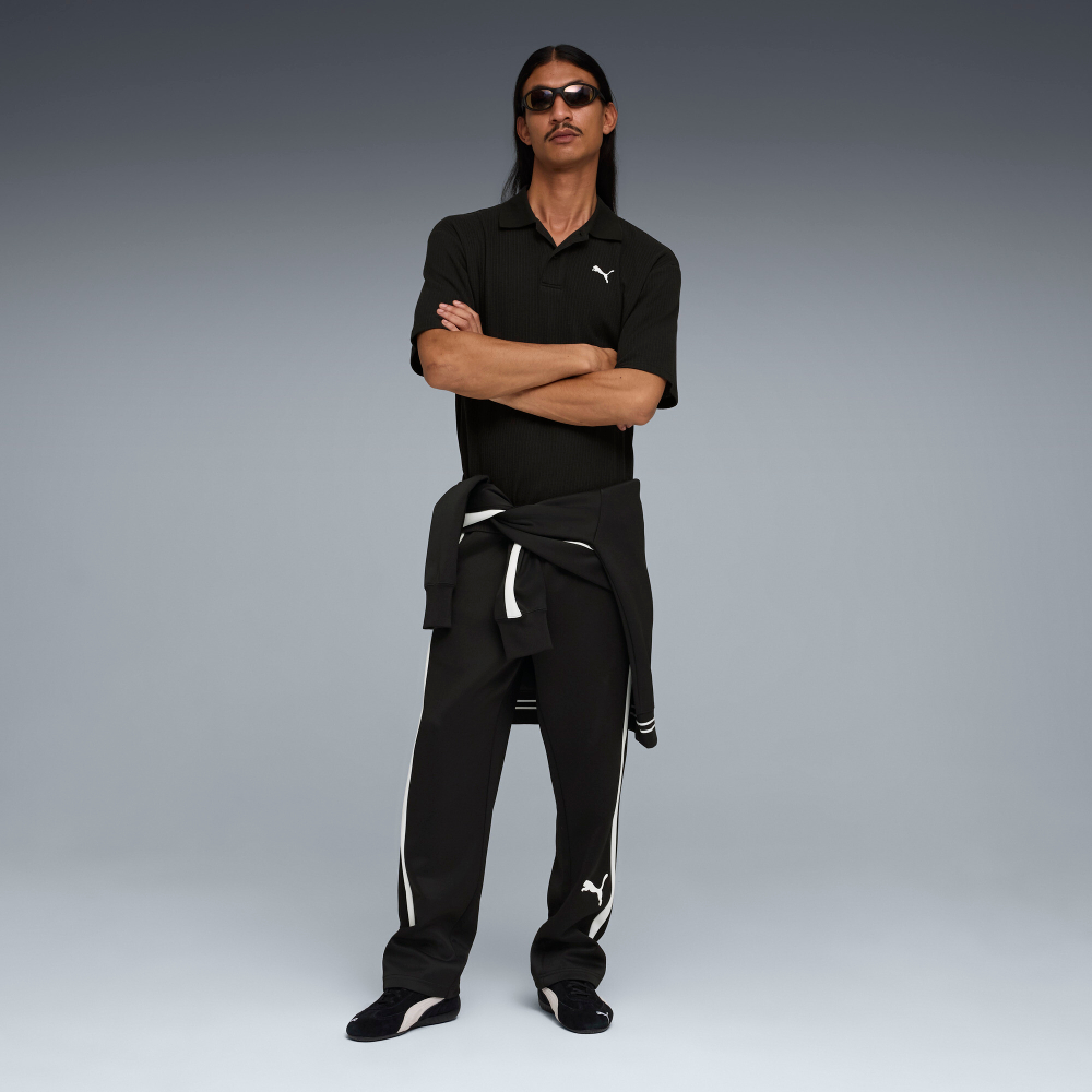 Поло мужское PUMA WARDROBE ESS Boxy Waffle Polo