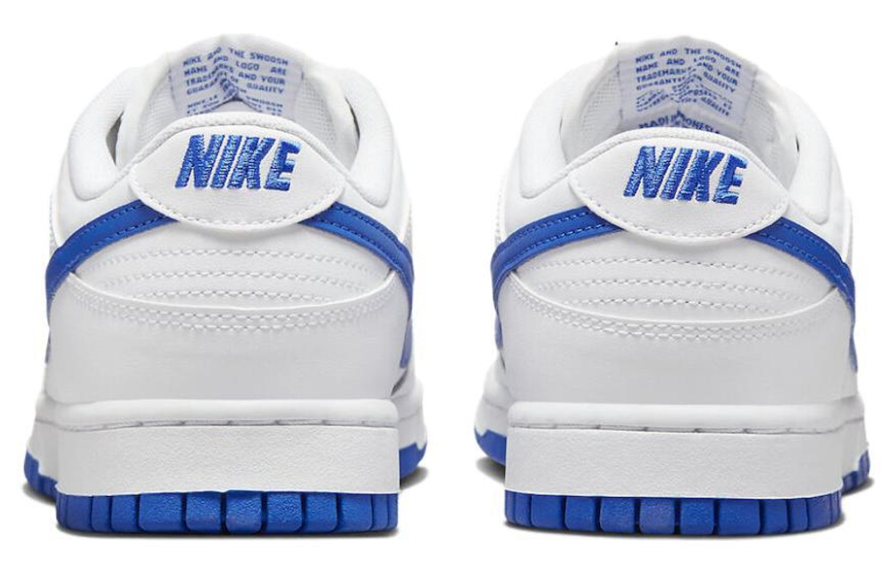 Nike Dunk Low "Hyper Royal" Anti-slip Shock Absorption Wear-Resistant Low Panel Shoes Blue and White