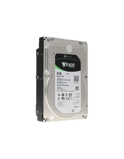 6TB Seagate Seagate 7200 Exos 7E8 (ST6000NM0115) {SATA 6Gb/s, 7200 rpm, 256mb buffer, 3.5"}