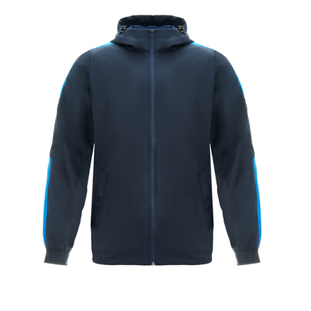 Куртка ветрозащитная с подкладкой TORRES AIR Junior, VJ-3111-063-146, рост 146 см,т.сине-васильковый