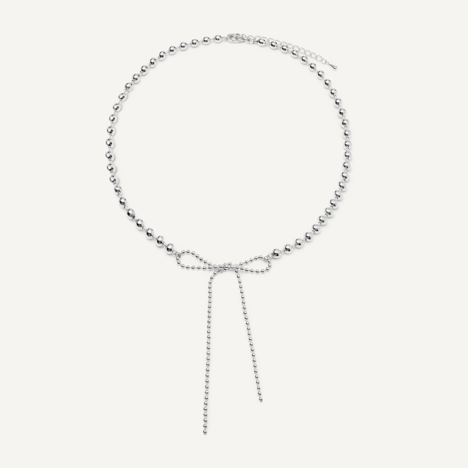Колье Imbue Bow Necklace – Silver