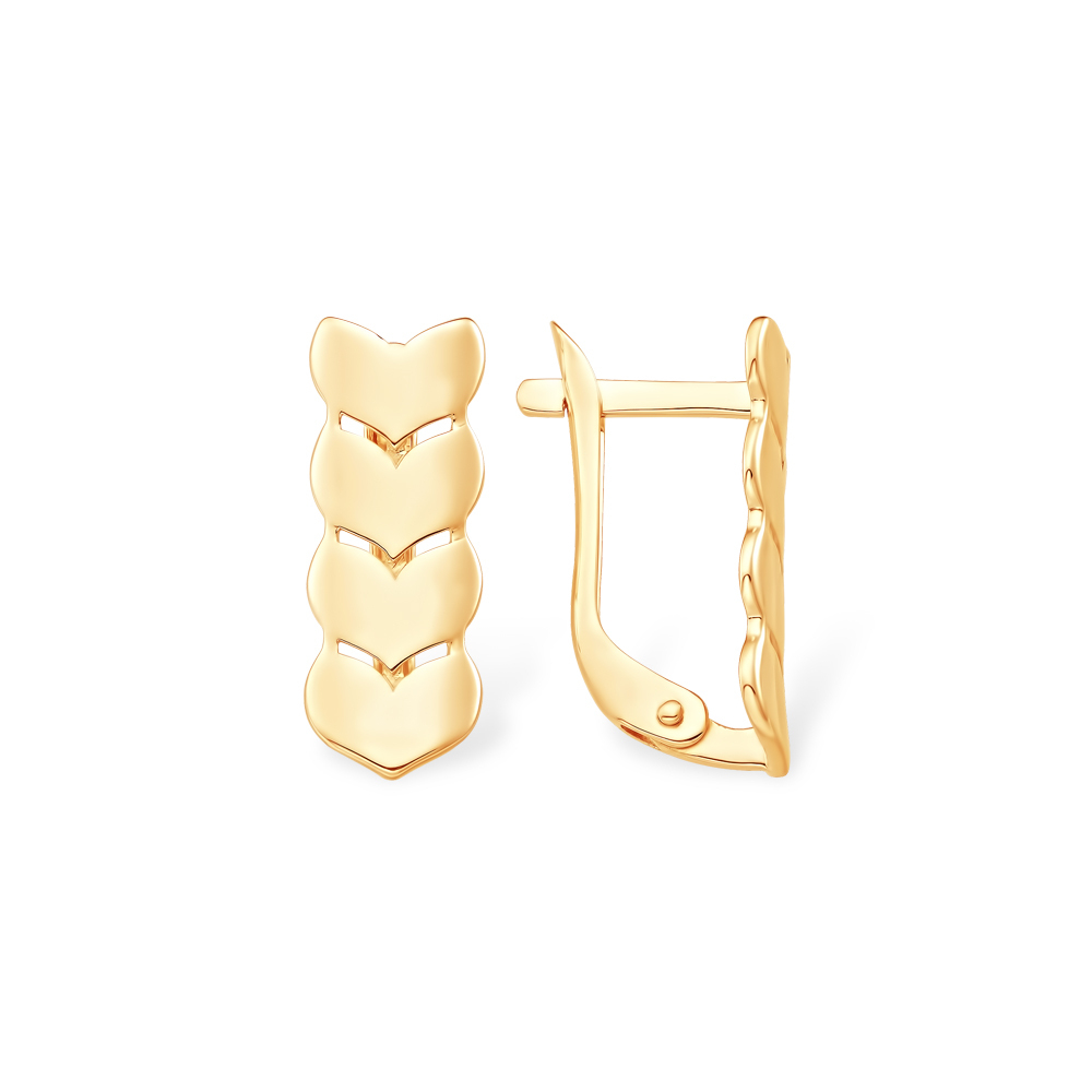 Серьги из золота 585 пробы