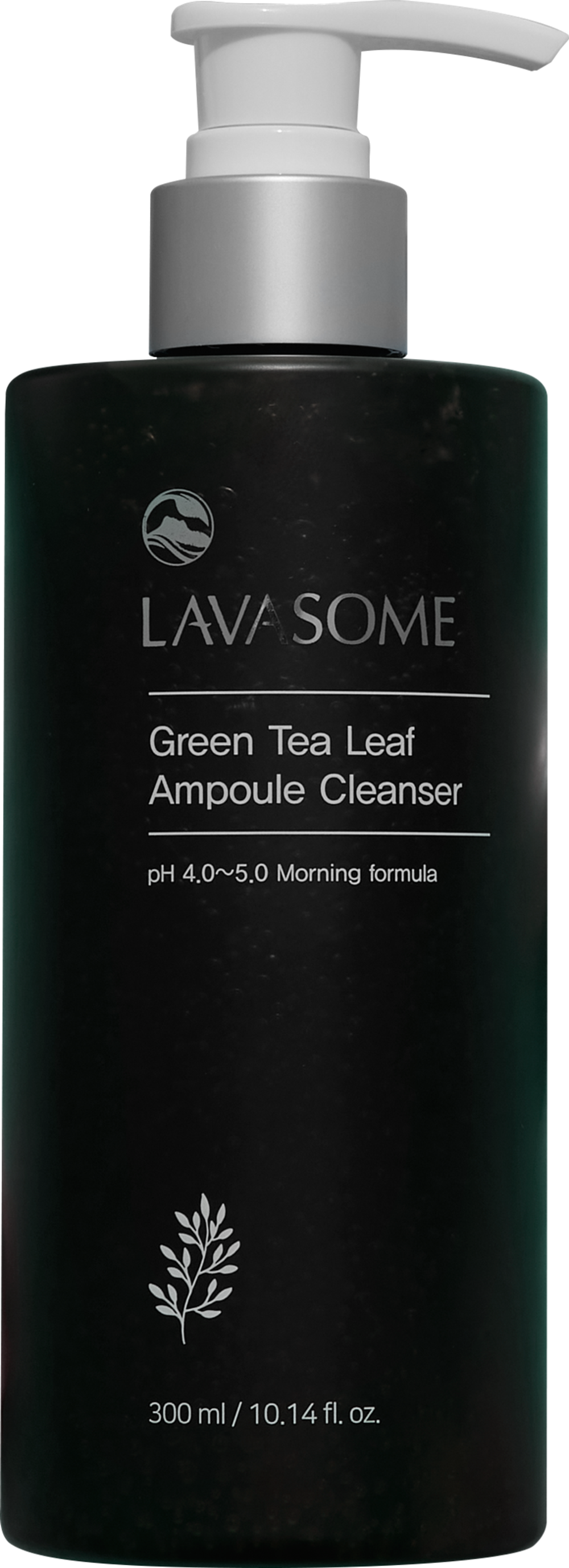 Lavasome Очищающая пенка с экстрактом листьев зеленого чая- GREEN TRA LEAF AMPOULE CLEANSER, 300 мл