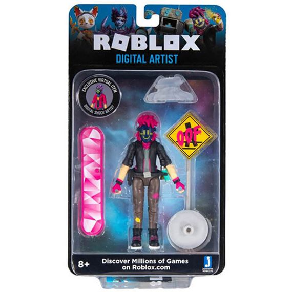 Игровая коллекционная фигурка Jazwares Roblox Imagination Figure Pack Digital Artist W7