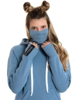 Худи с маской "Ниндзя" Толстовка "Ninja" без начеса
