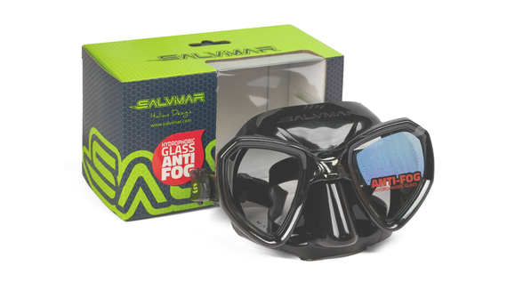 Маска Salvimar MORPHEUS, черн/черн, АНТИФОГ