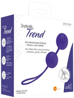 Фиолетовые вагинальные шарики Joyballs Trend (Цвет: фиолетовый)